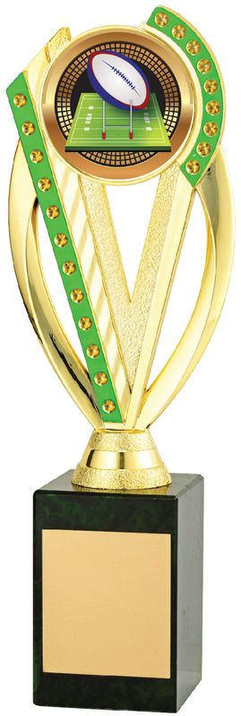 Rugby Green Marble 215mm